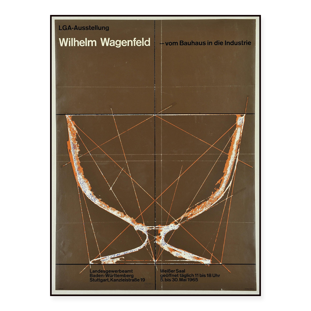 Interior Design Graphic Design - Bauhaus Museum Exhibition Print, Bauhaus Decor,