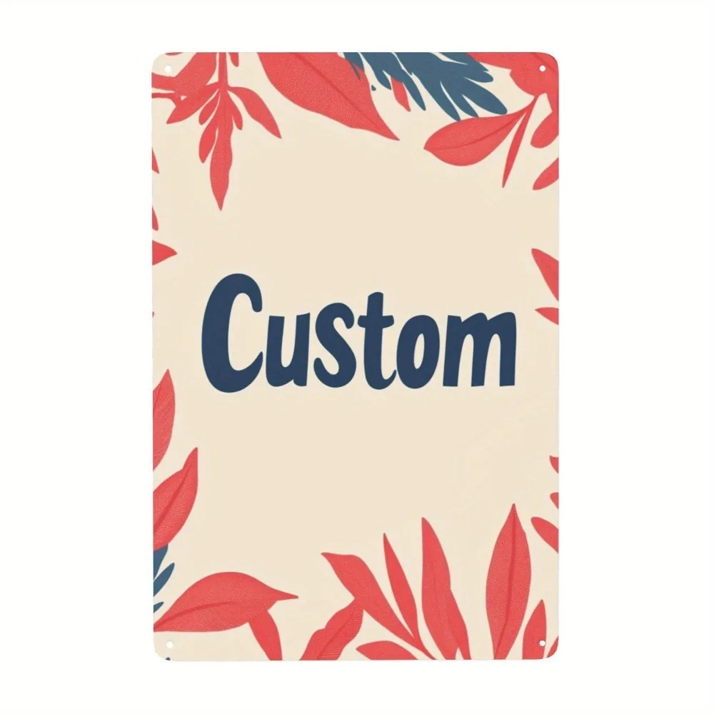 Interior Design Usa - CIFbuy Personalized Metal Tin Sign, Custom