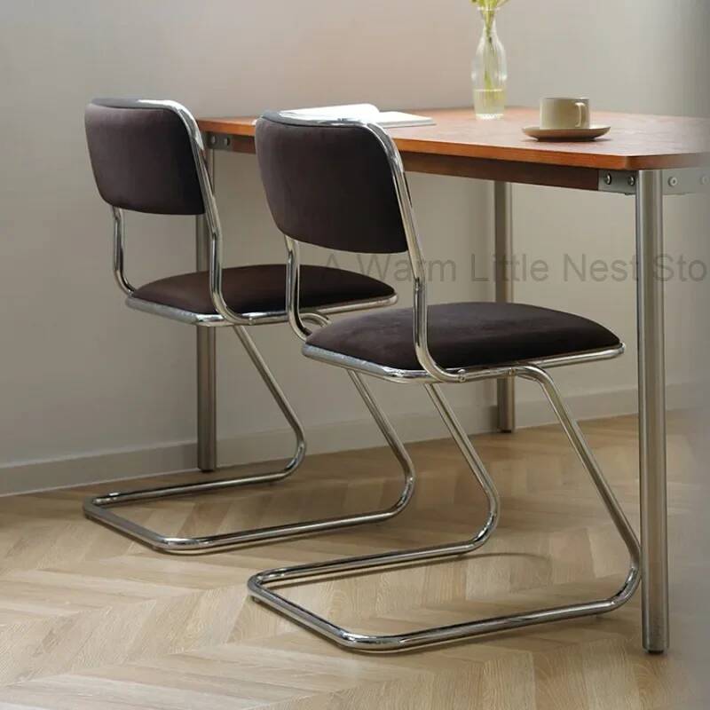 Nordic Designer Backrest Dinin - Interior Design Of Cafe 评论和价格