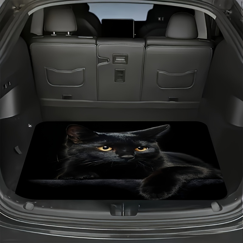 1pc Car Trunk Mat, 2D Graphic  - Interior Design Graphic Design 评论和价格