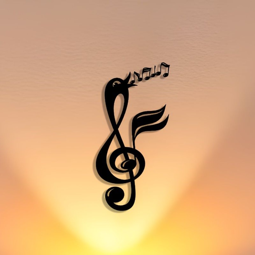 CIFbuy Metal Wall Art Musical  - Interior Design Of Cafe 评论和价格