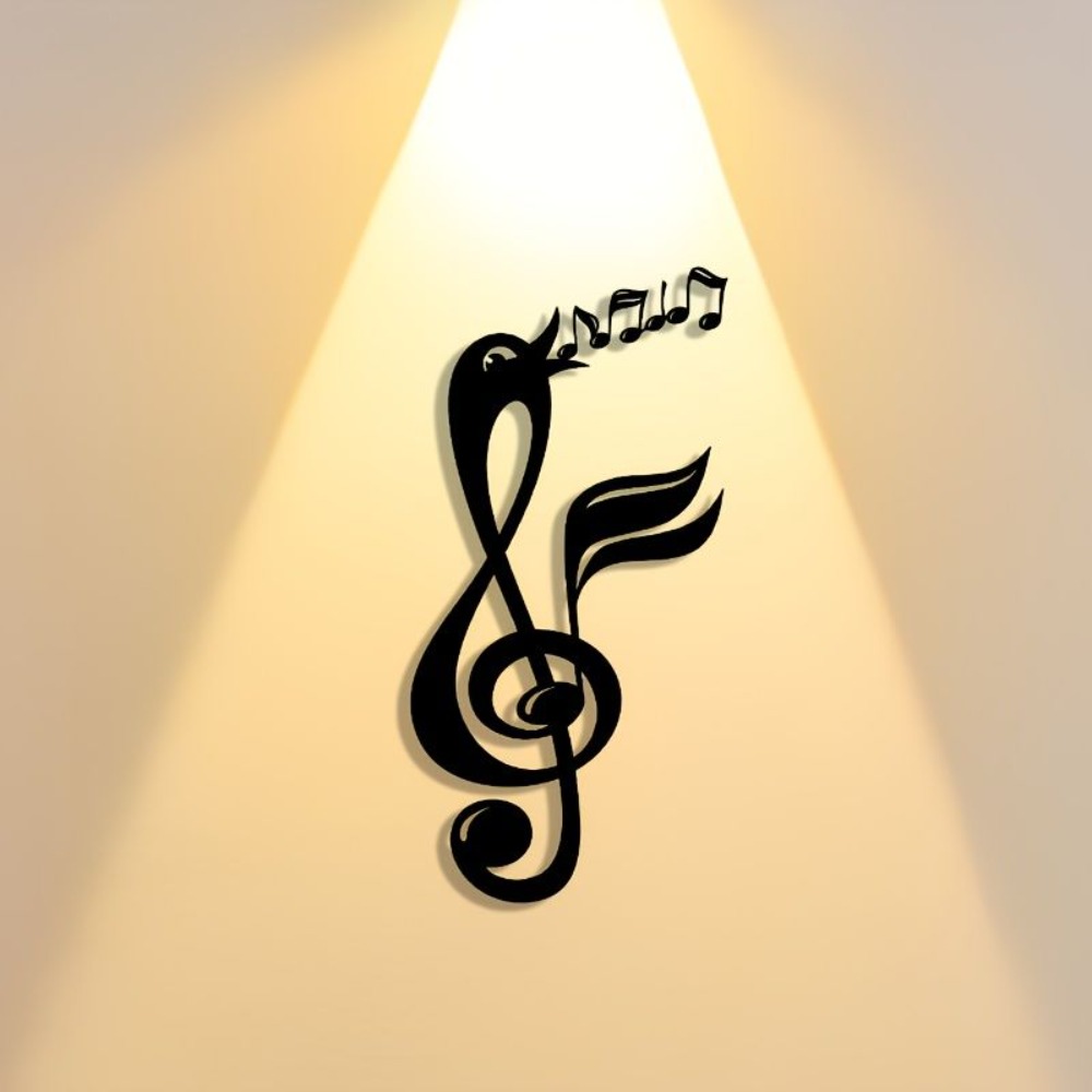 CIFbuy Metal Wall Art Musical  - Interior Design Of Cafe 评论和价格