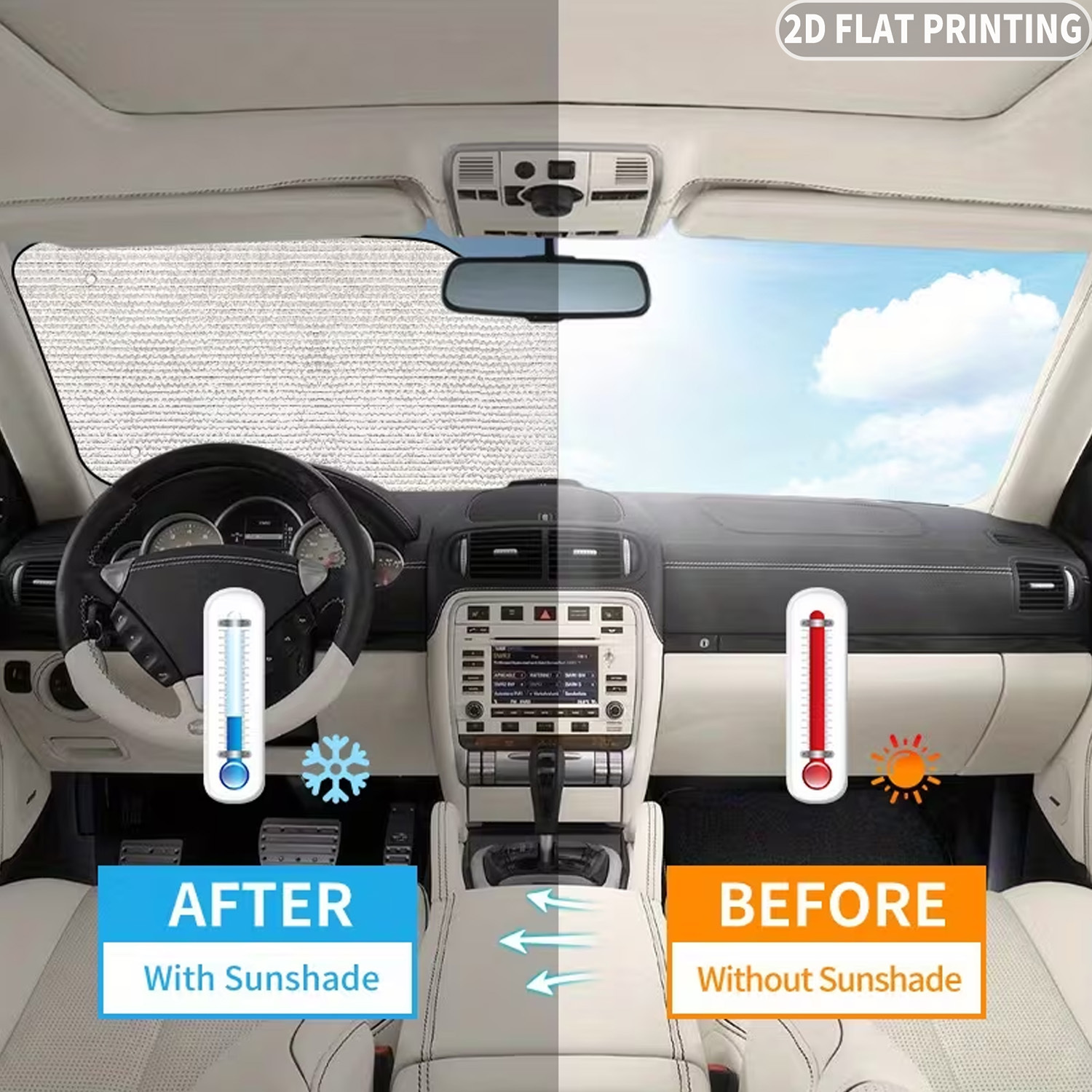 1pc Universal Car Windshield S - Interior Design Usa 评论和价格