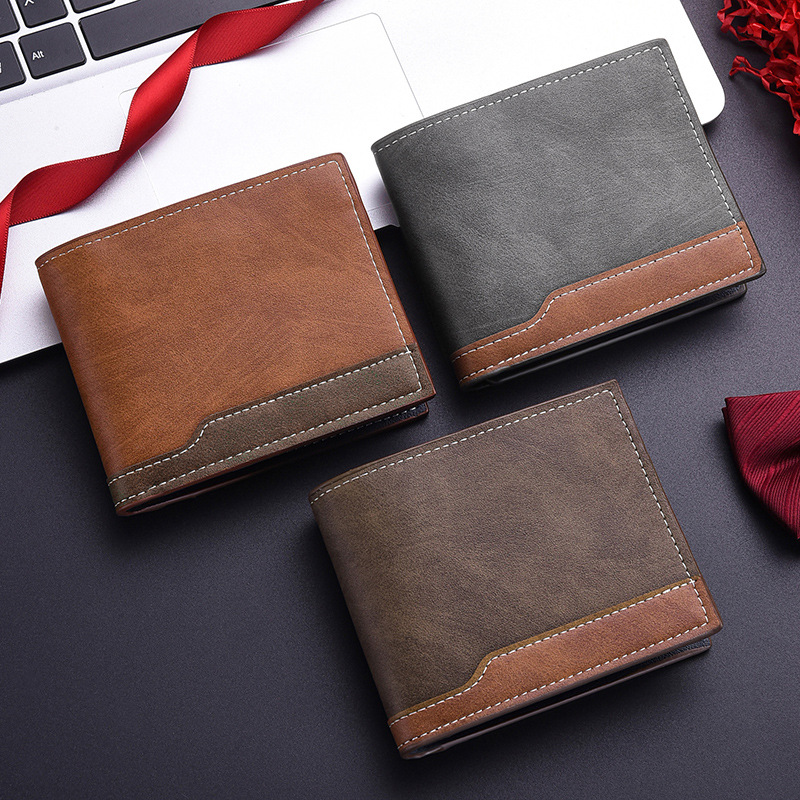 New PU Leather Men's Short Wal - Interior Design Id 评论和价格