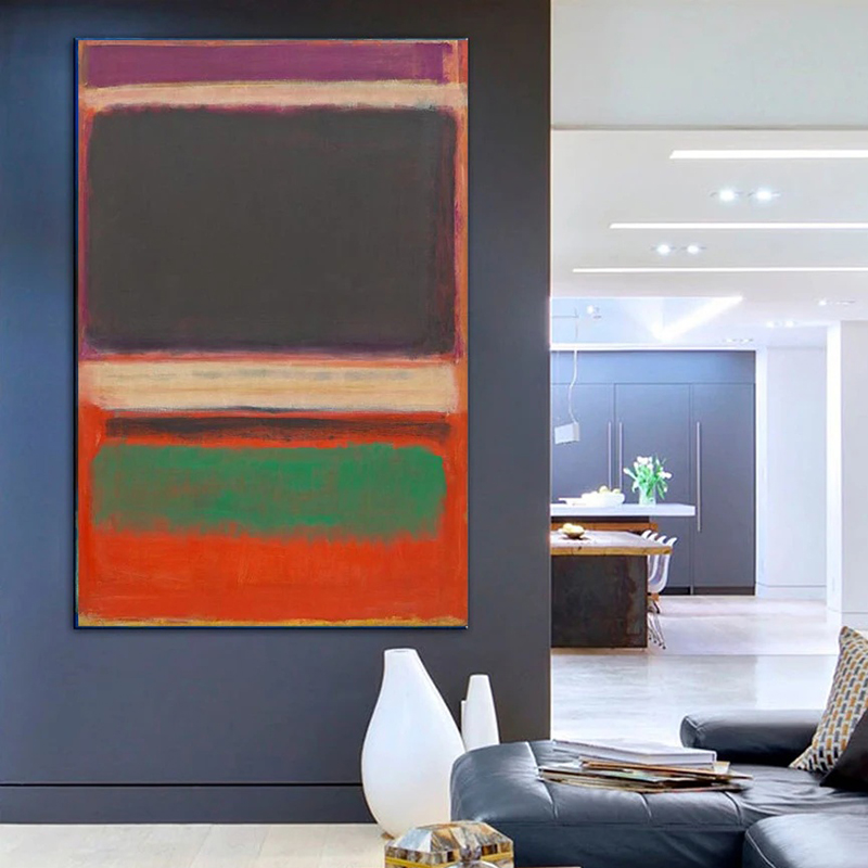 Wall Decor, Mark Rothko Poster - Interior Design Usa 评论和价格